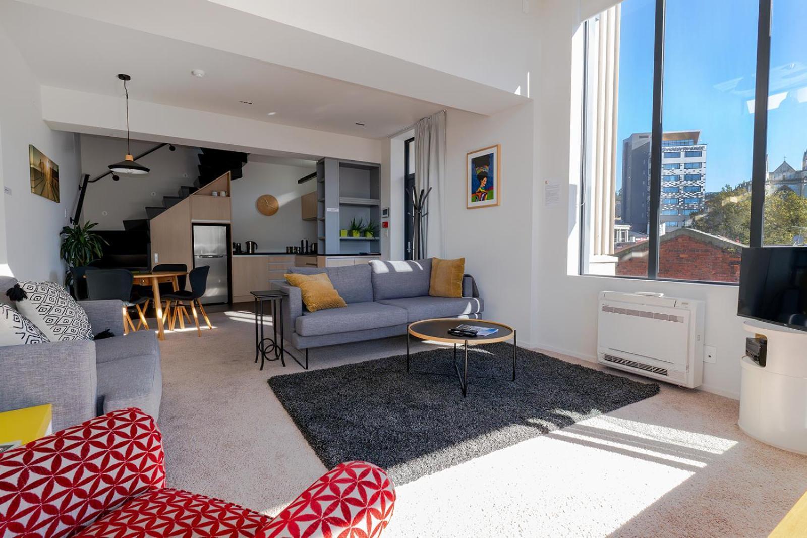 Deluxe Inner-City Apartment On Moray Dunedin Eksteriør billede